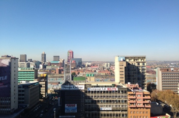 joburg from the 15th floor